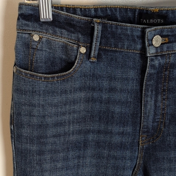 Talbots Barely Boot Cut Jeans - Deep Indigo - Picture 2 of 11